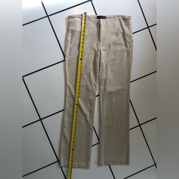 Ladies comfy dress slacks -beige-size 10 - Picture 8 of 8